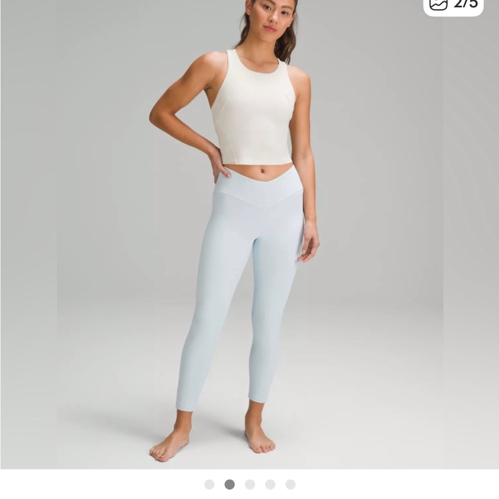 lululemon athletica Light Blue Leggings